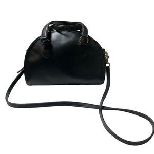 BLACK CHADWICK BOWLER Vintage Coach Satchel bag